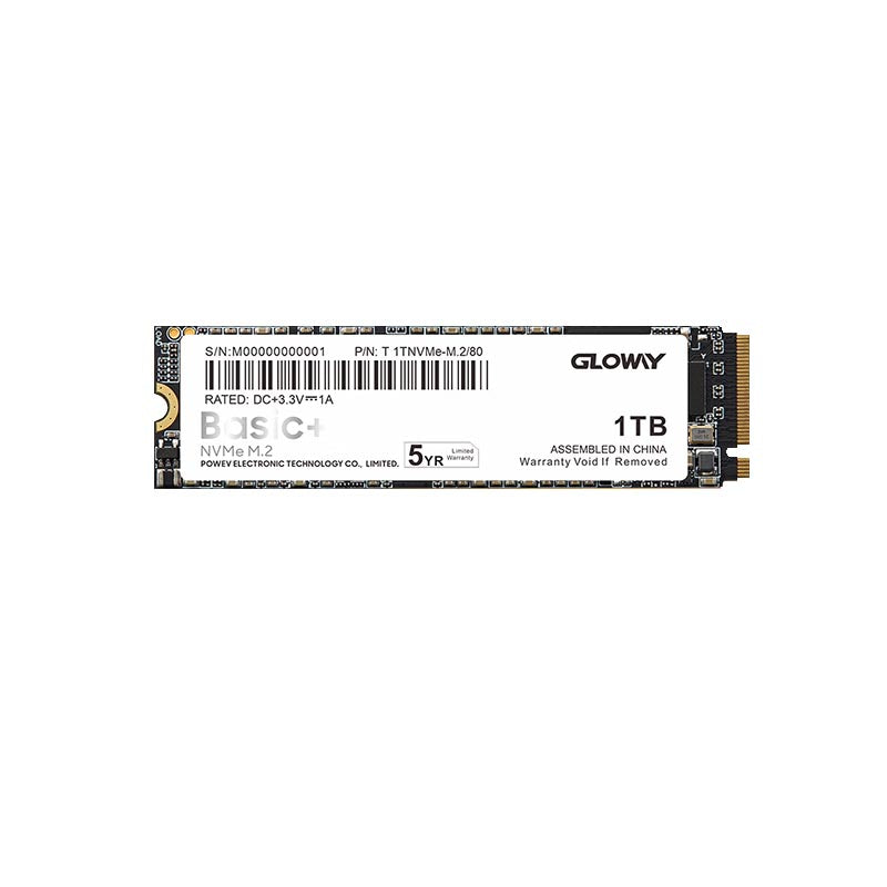 GLOWAY Basic+ 256GB/512GB/1TB/2TB M.2 NVMe PCIe 3.0 SSD