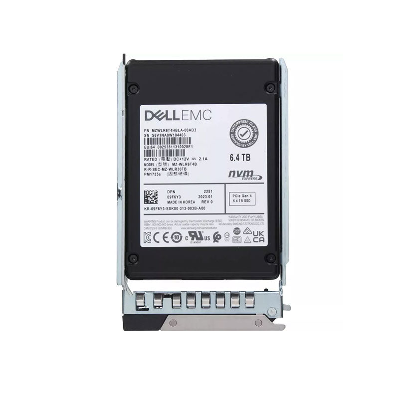 DELL 345-BCHN 6.4TB SAS 12Gb/s 2.5 inch SSD