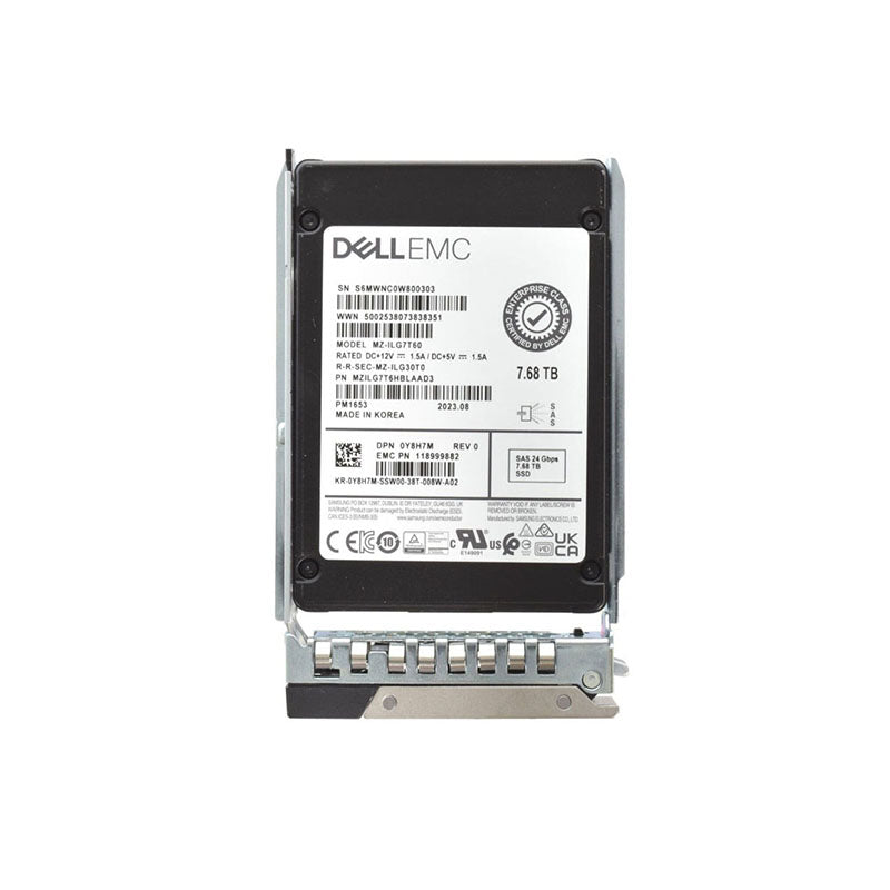 DELL 0050N5 7.68TB SAS 12Gb/s 2.5 inch SSD