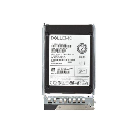 DELL 014D8M 7.68TB SAS 12Gb/s 2.5 inch SSD