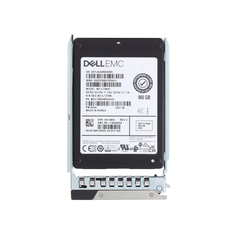 DELL 004RKT 960GB SAS 12Gb/s 2.5 inch SSD