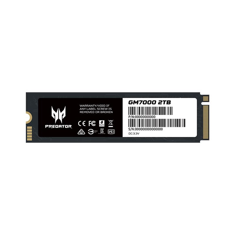 PREDATOR GM7000 series 512GB/1TB/2TB/4TB SSD