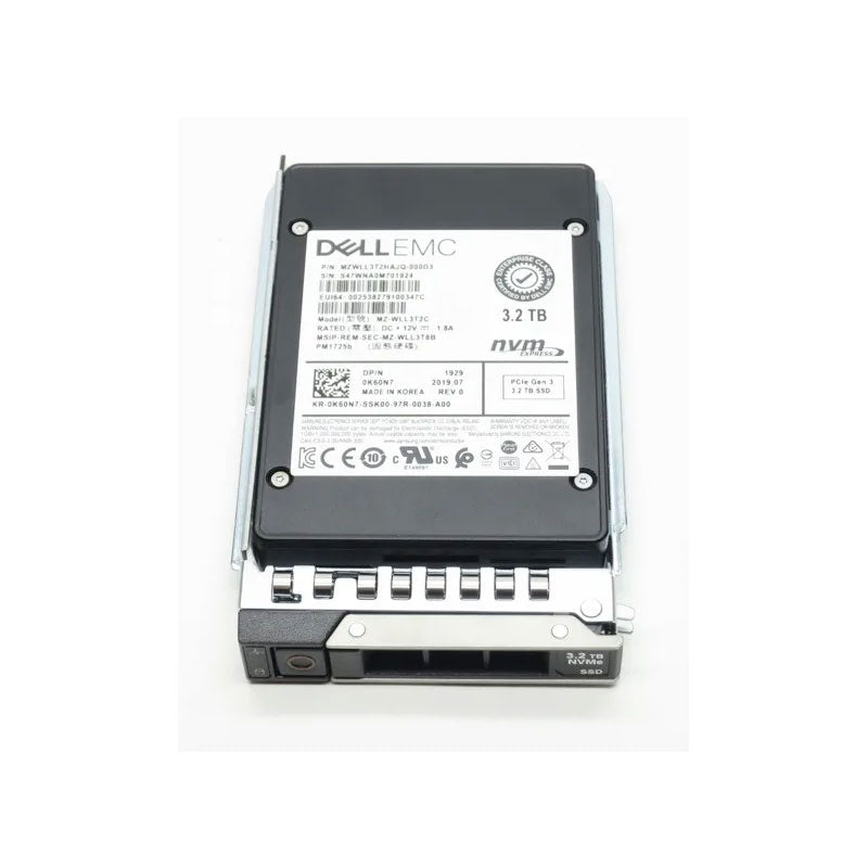 DELL XTTR5 3.2TB NVMe HHHL inch SSD