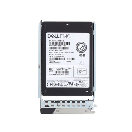 DELL 004RKT 960GB SAS 12Gb/s 2.5 inch SSD