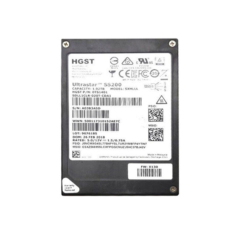 HGST 0B35002 3.2TB SAS 12Gb/s 2.5 inch SSD