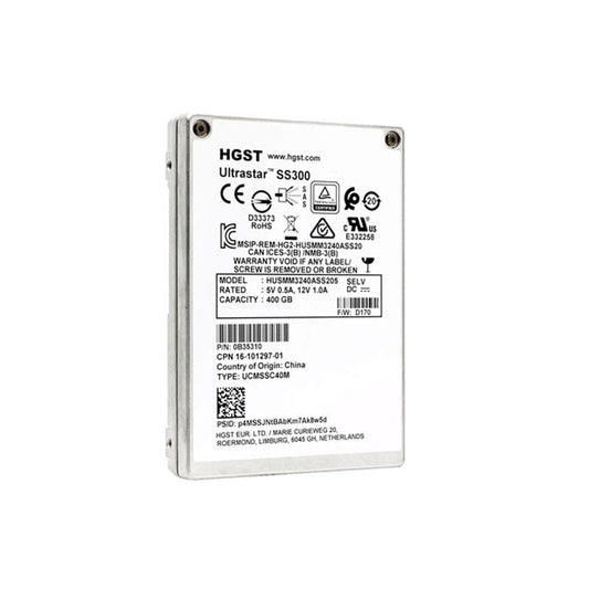 HGST 94000-02054-KI6BCCTU 800GB SAS 6Gb/s 2.5 inch SSD
