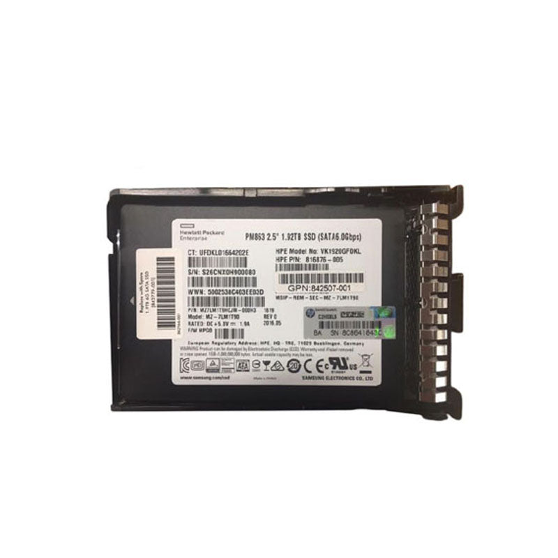 HPE Q8S83A 3.84TB SATA 2.5 inch SSD