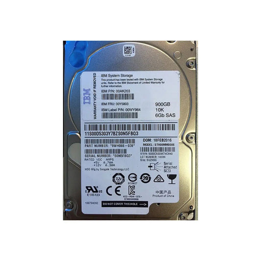 IBM 90Y7651 300GB SAS 2.5 10K HDD