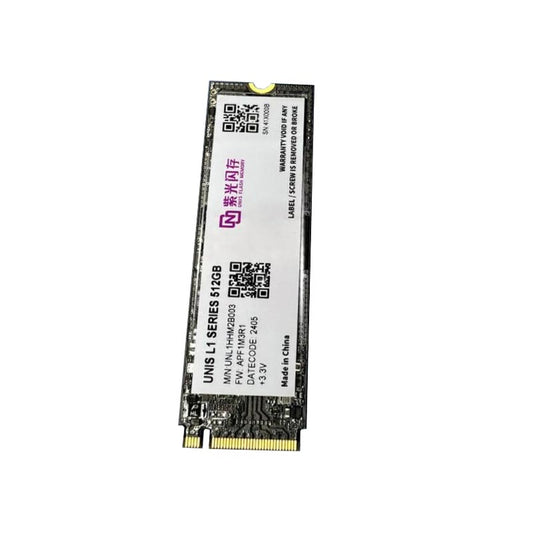 UNIS FLASH MEMORY L1-512GB M.2 NVMe PCIe 4.0 2280 SSD