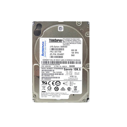 Lenovo 00XH222 6TB SATA 3.5 7.2K HDD