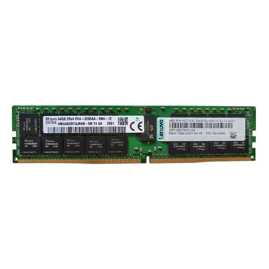 4X77A77029 - Lenovo 16GB DDR5 4800MHz 2Rx 4 RDIMM ECC Memory Module