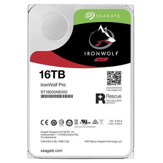 Seagate ST16000NM003G 16TB SATA 6Gb/s 3.5 7.2K HDD