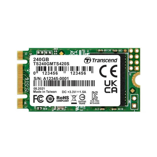 Transcend MTS420S M.2 (SATA) 6Gb/s 2242 SSD