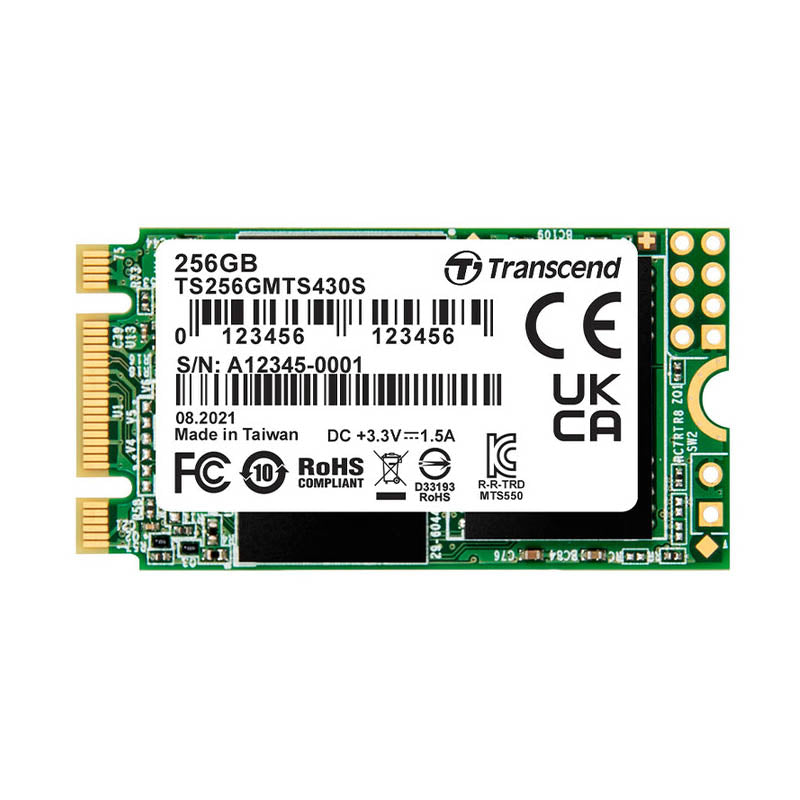 Transcend MTS430S M.2 (SATA) 6Gb/s 2242 SSD